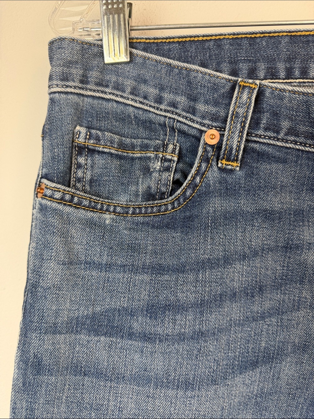 Nili Lotan Boyfriend Jeans Tribeca Wash Cotton Stretch Cropped Straight 29 USA - Picture 6 of 16